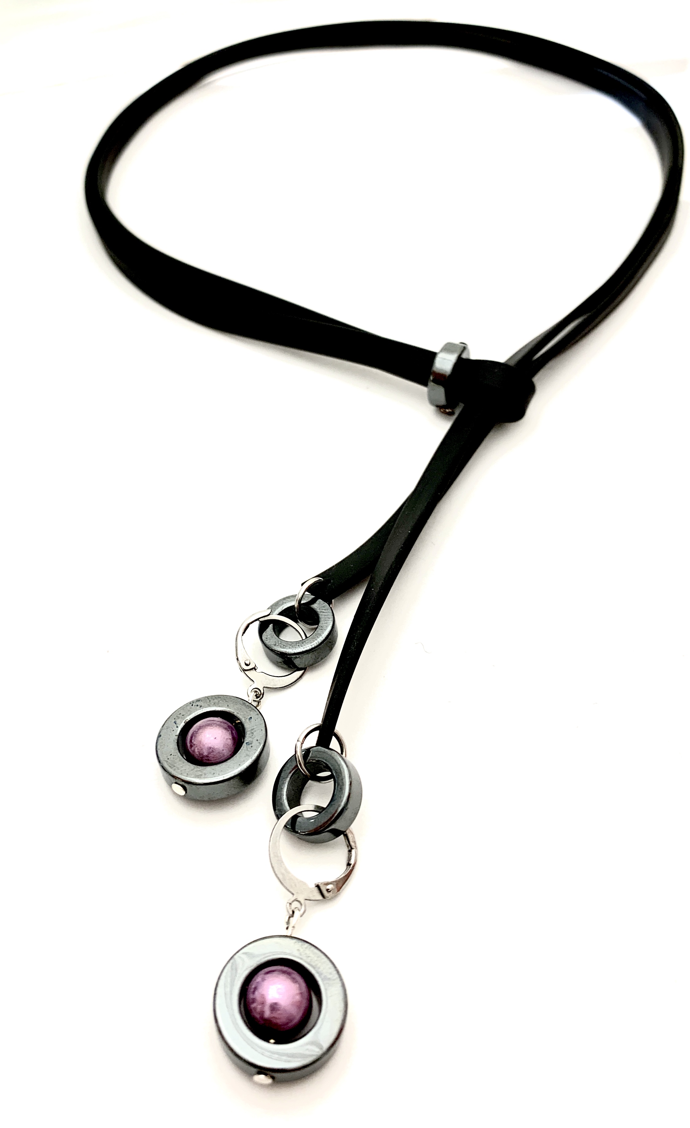 Halsband Nancy "Caramelle" Violett