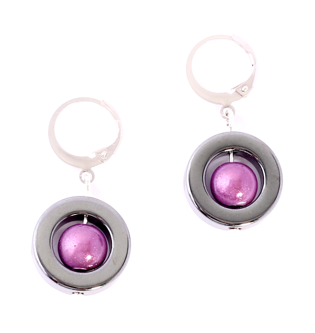 Halsband Nancy "Caramelle" Violett - 2