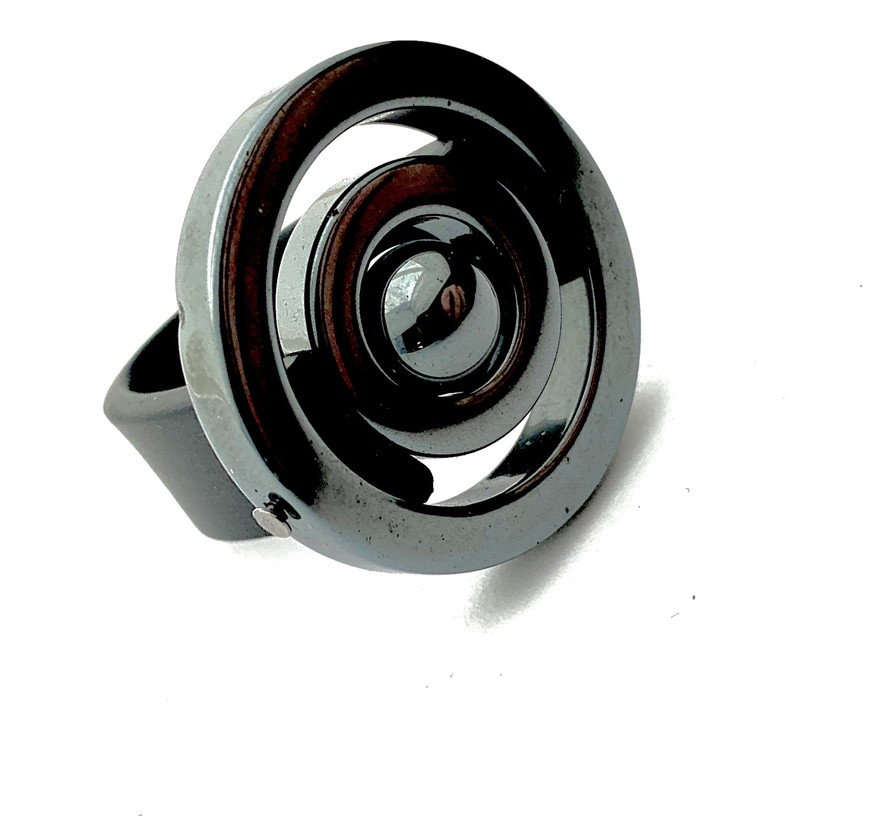 Ring Flora Hematit olika färger  - 2