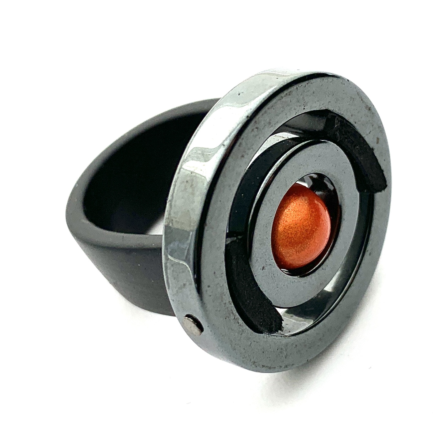 Ring Flora Hematit olika färger  - 5