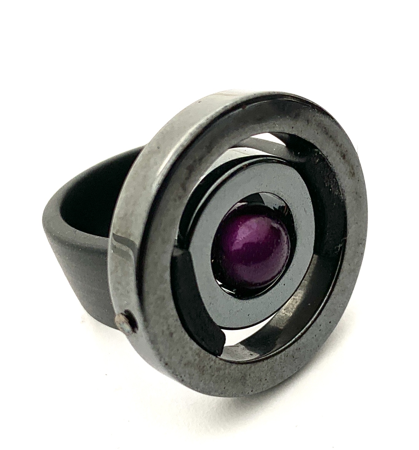 Ring Flora Hematit olika färger  - 7