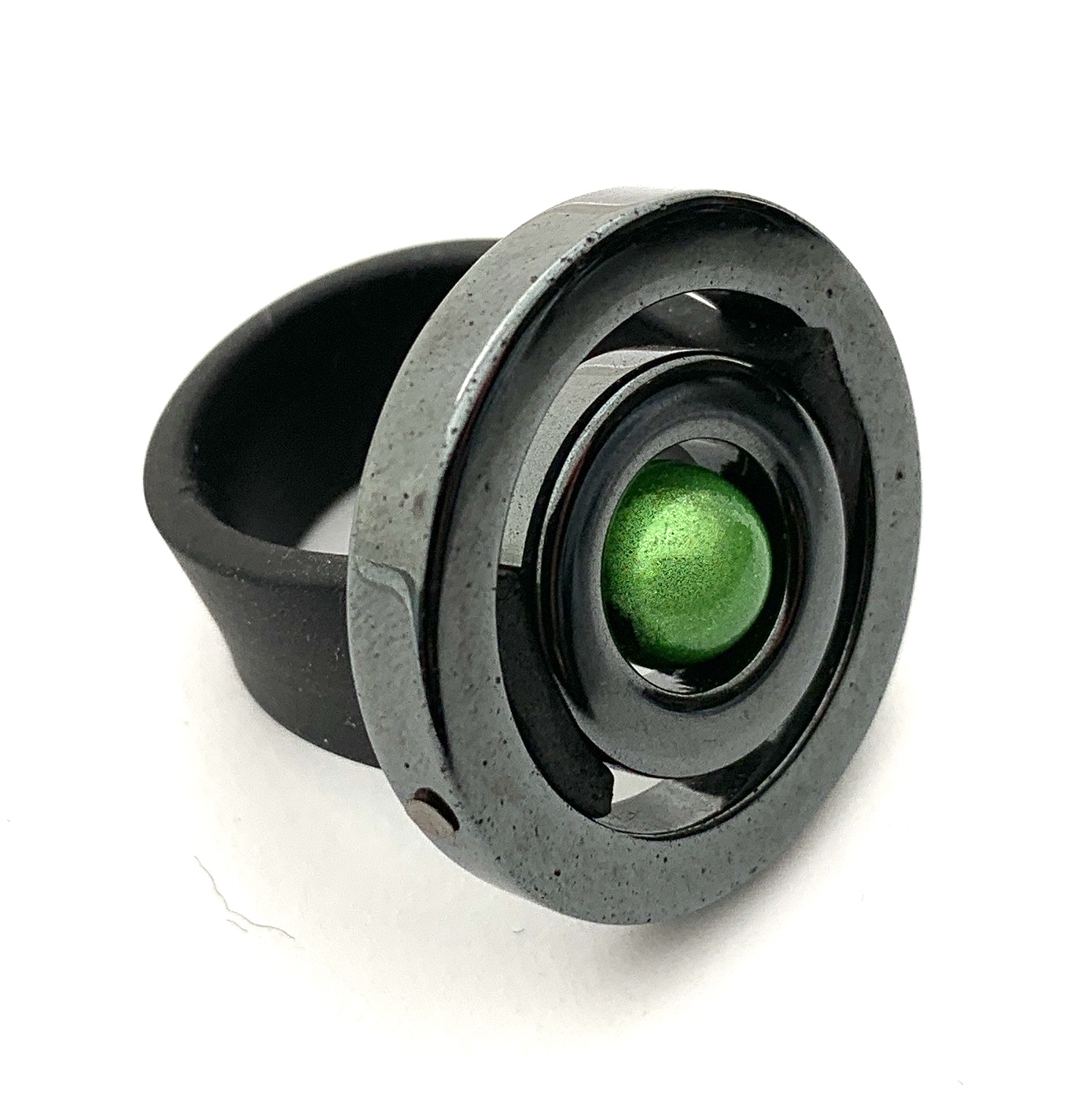Ring Flora Hematit olika färger  - 9