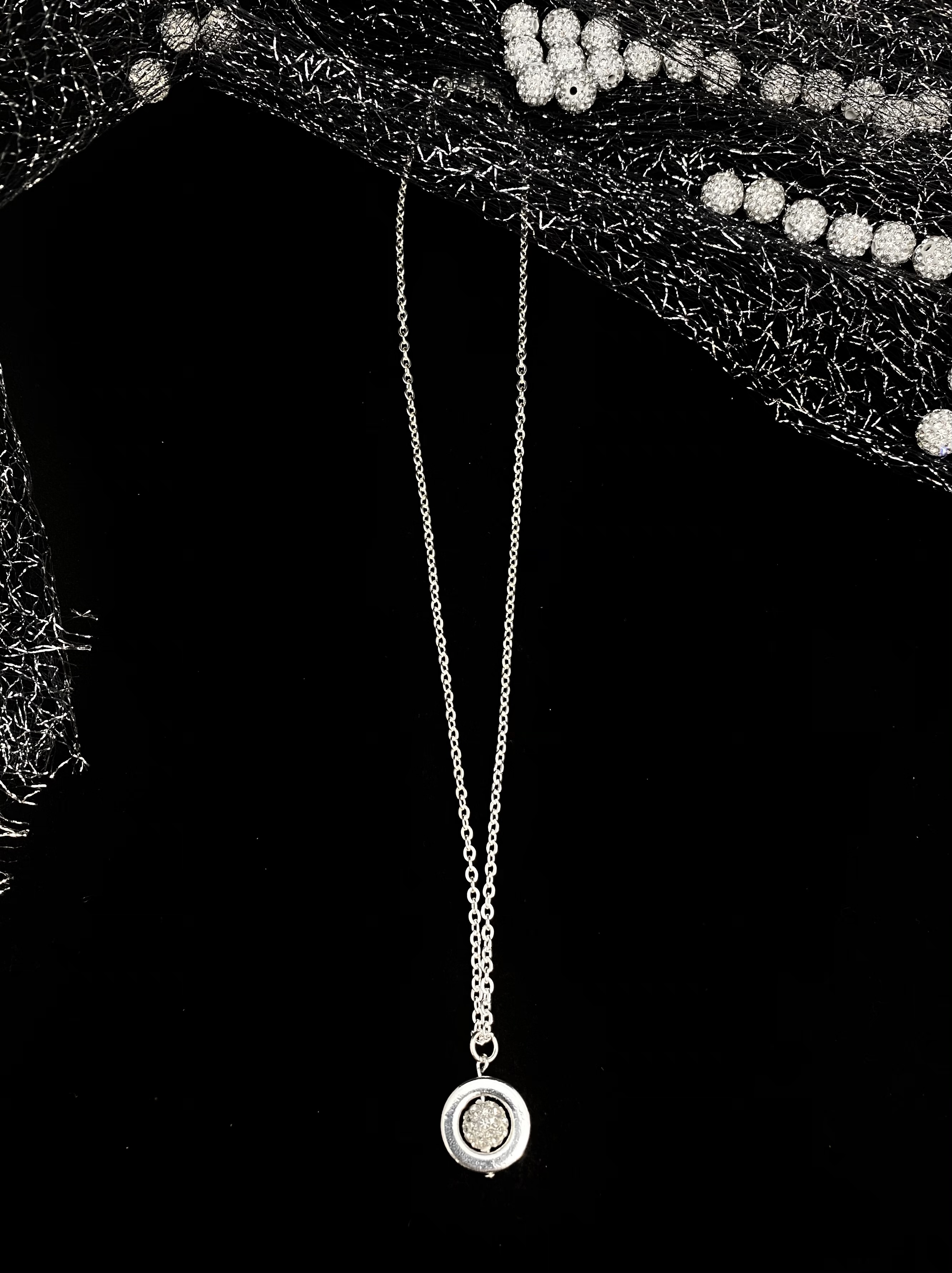 Silver Set Swarovski Crystals - 3