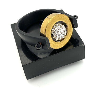 Lisa Ring Gold Swarovski