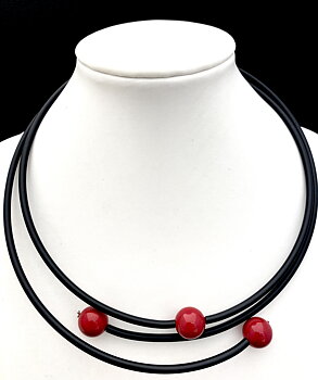 Mimmi Necklace  red