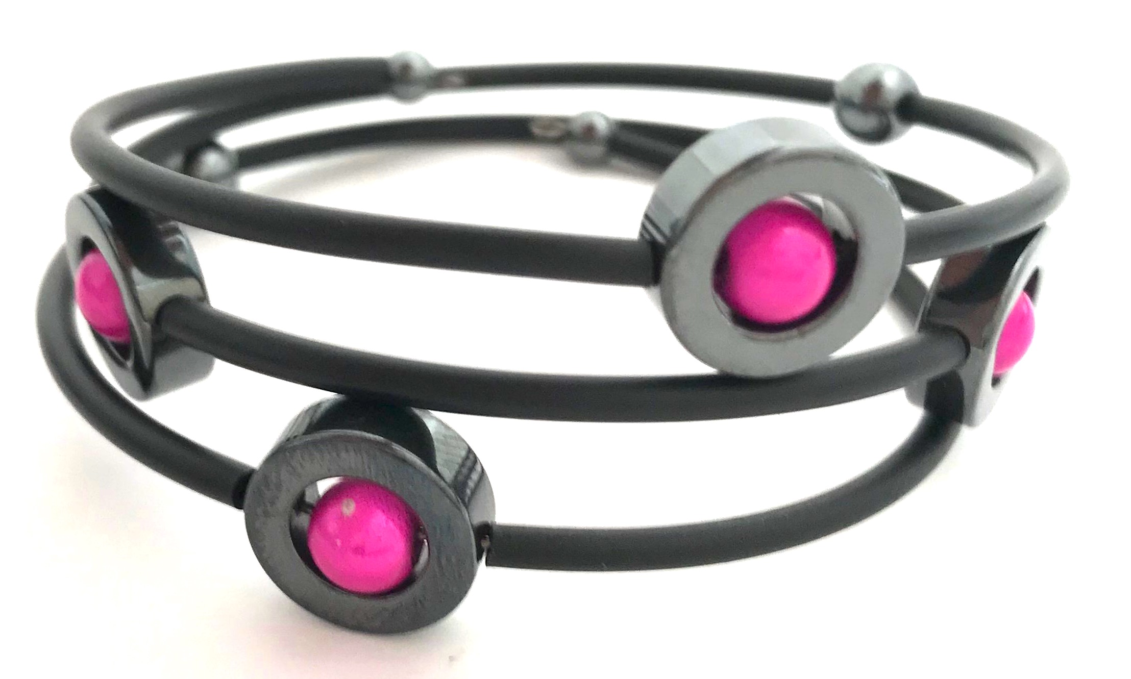 Bracelet Donna hematite differente colors - 7