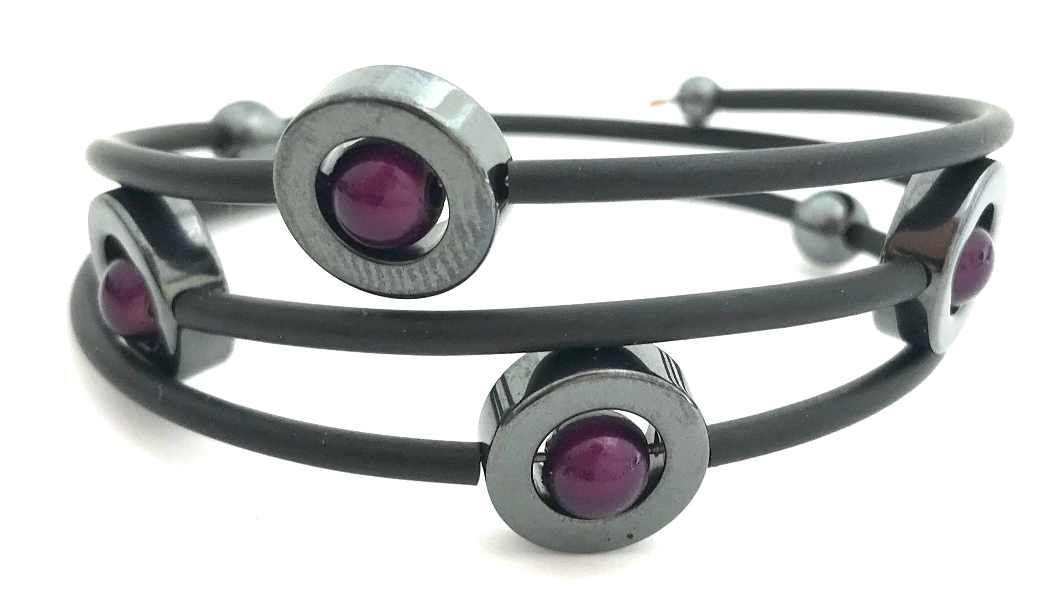 Bracelet Donna hematite differente colors - 6