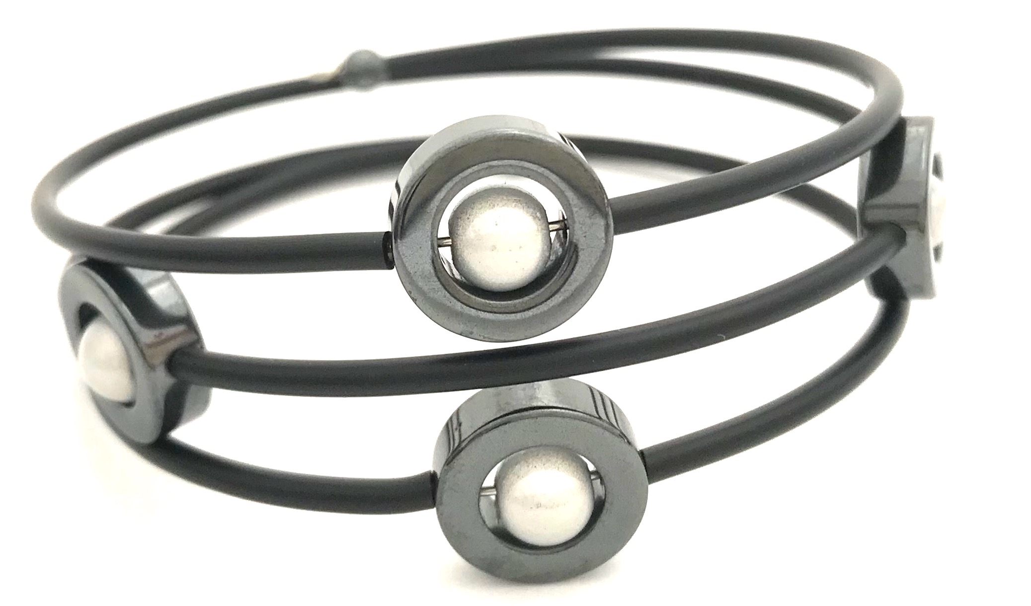 Bracelet Donna hematite differente colors - 2