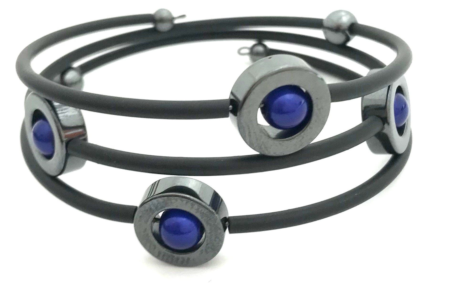 Bracelet Donna hematite differente colors - 3