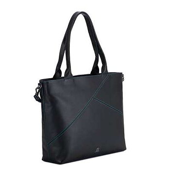 Shopper Black leather  Mywalit Carrara  