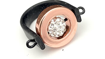 Lisa Ring rose gold Swarovski