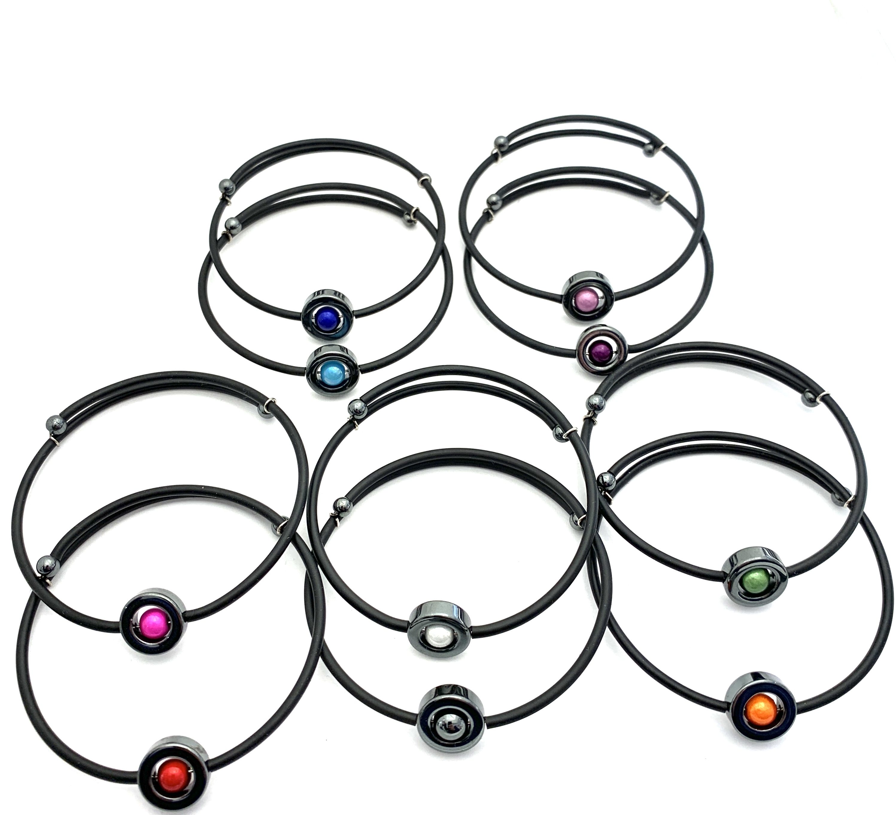 Armband Stina Hematit Caramelle 10 färger - 2
