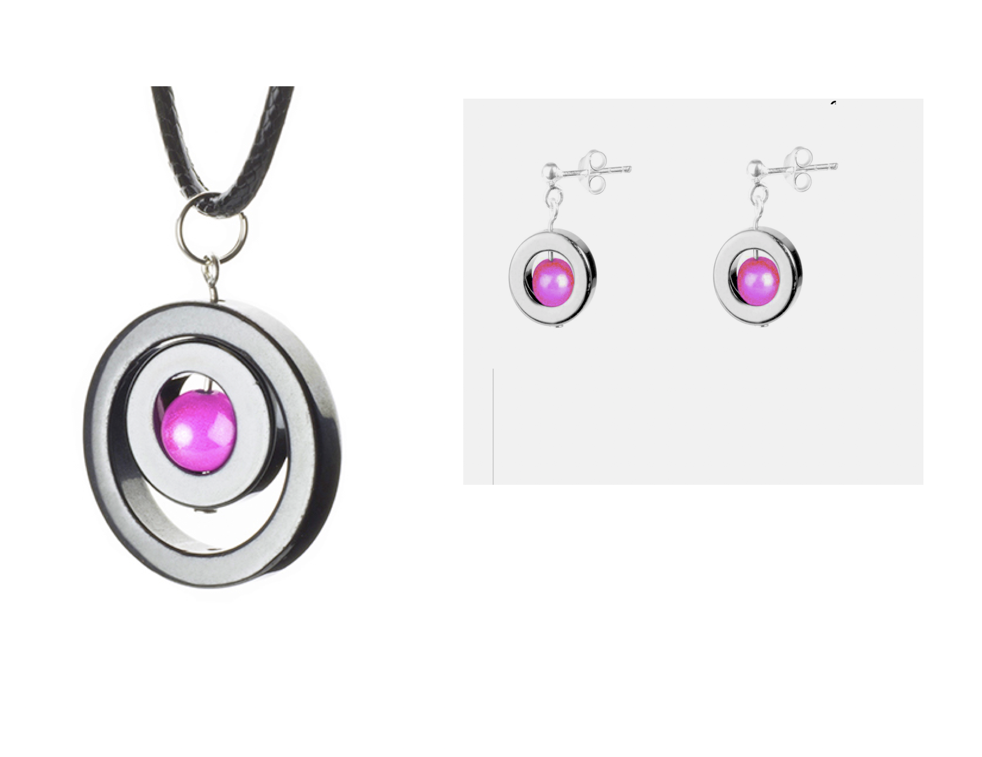 Set "Caramelle" Cornelia / Iris Fuschia