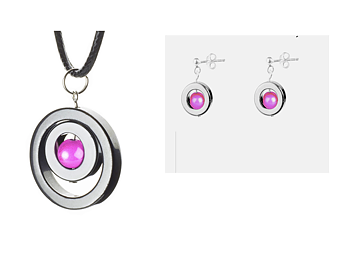Set "Caramelle" Cornelia / Iris Fuschia