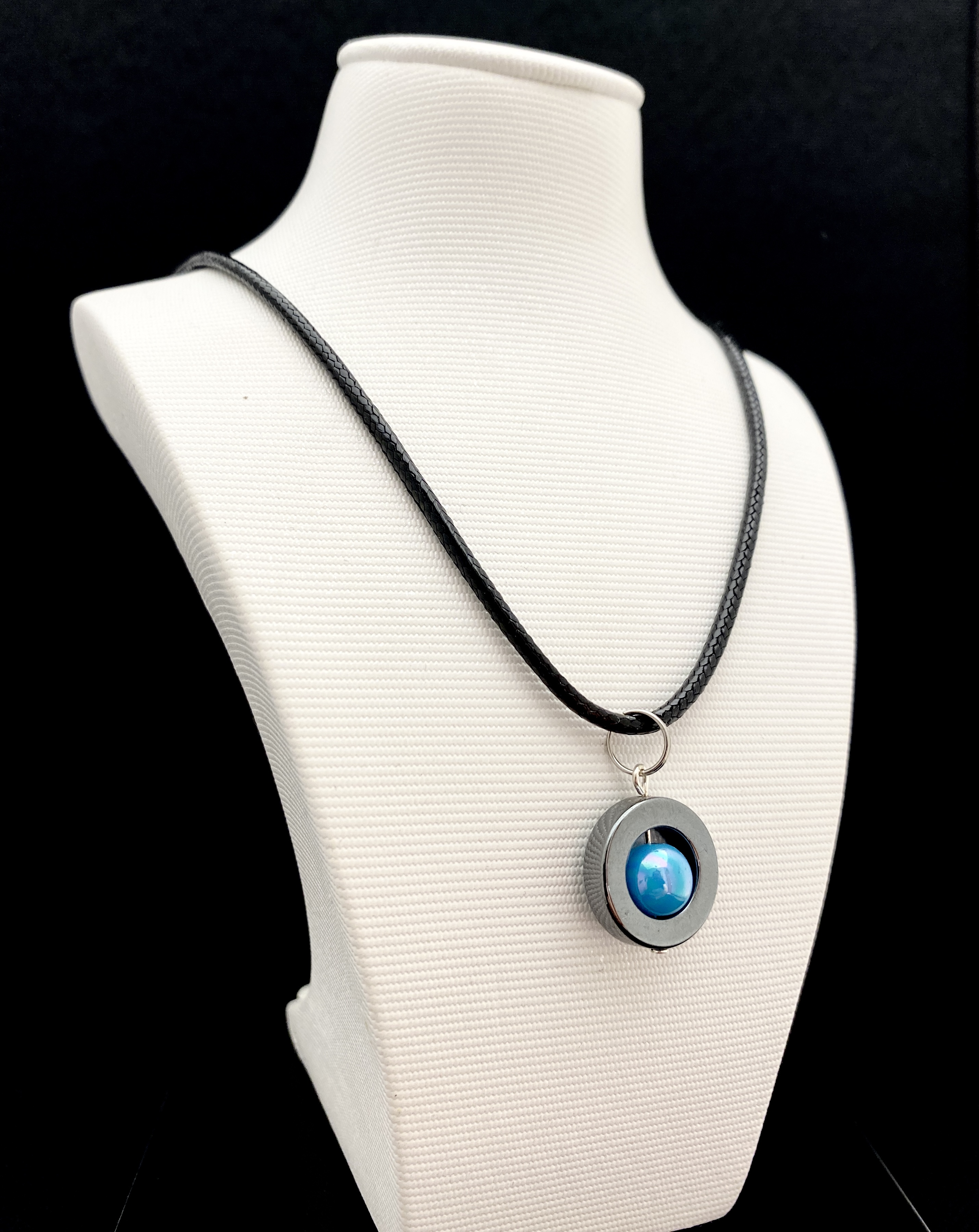 Selma halsband Turkos