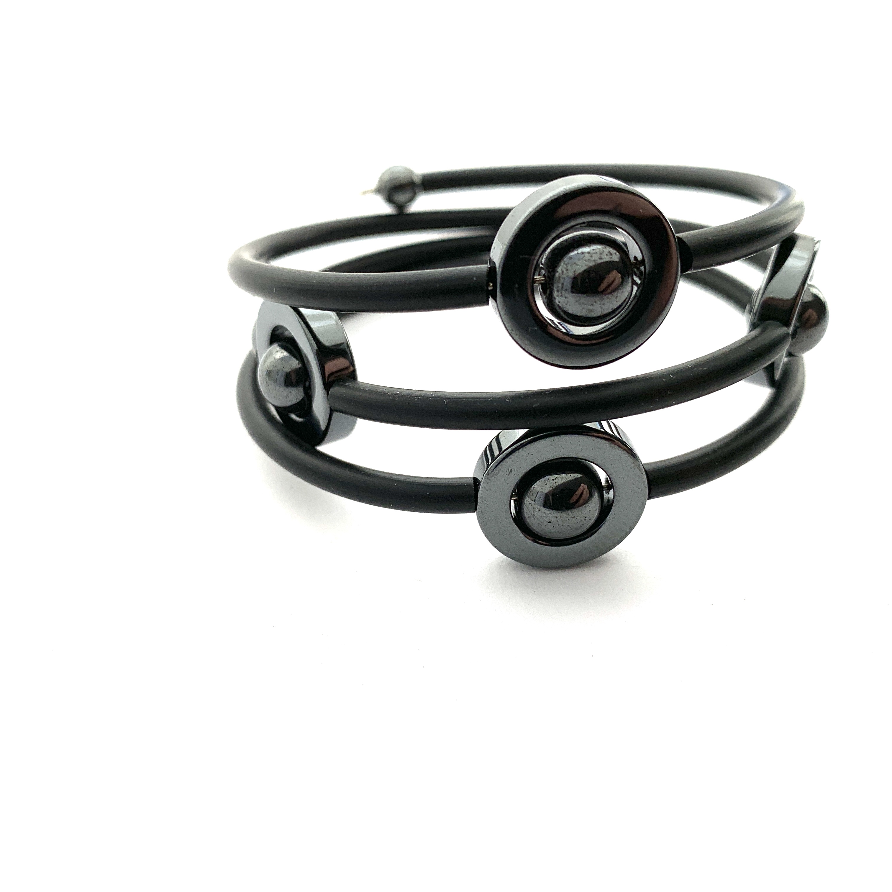 Doris  bracelet Hematite