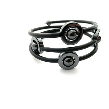 Doris  bracelet Hematite