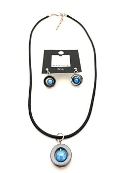 Set Necklace earrings Turquoise
