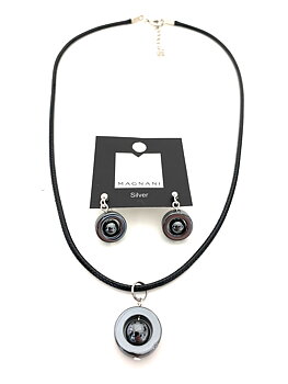 Set "Caramelle" Selma/ Iris Hematite