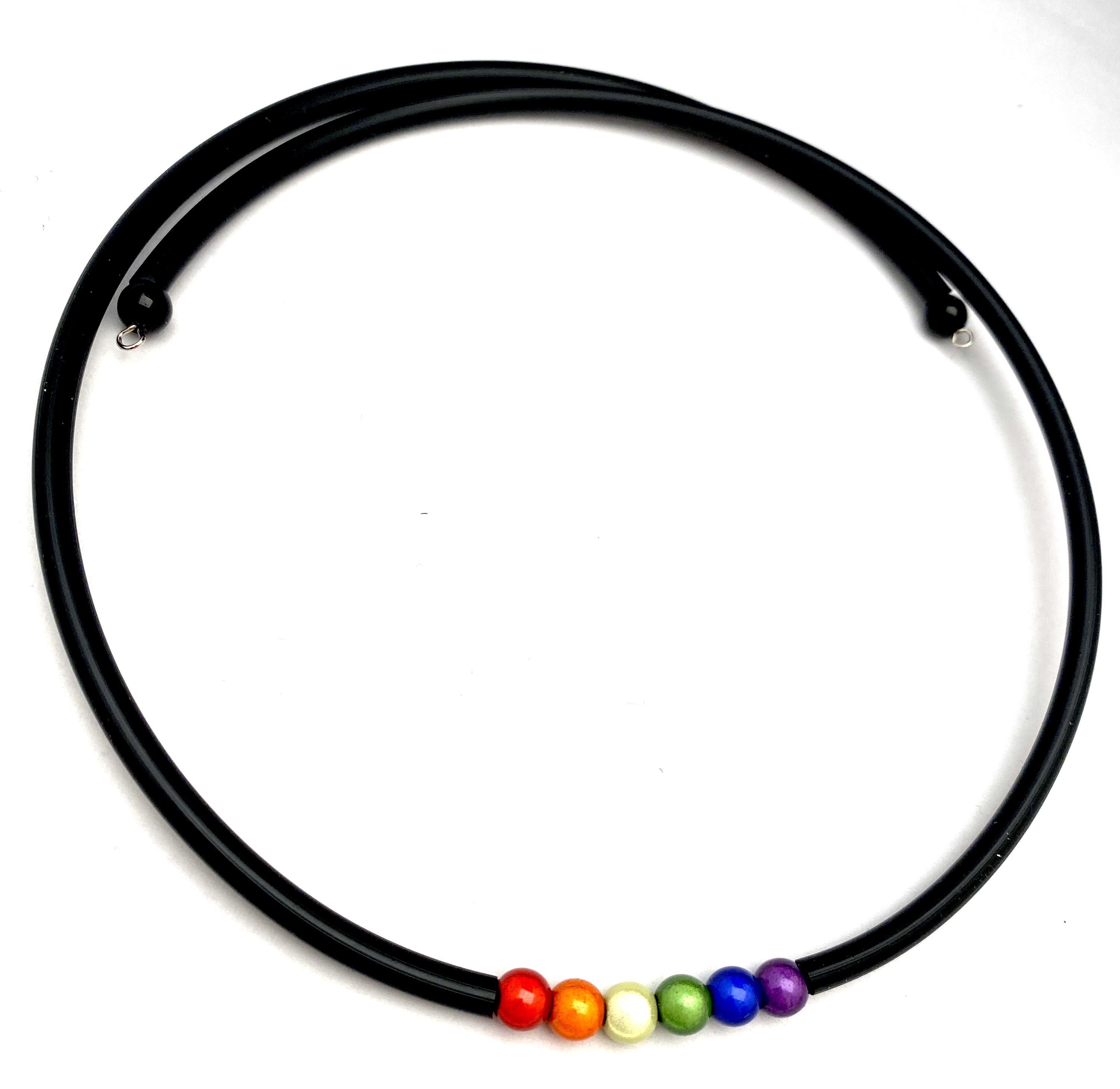  Halsband regnbågsfärgat pride