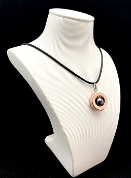 Selma halsband Rosé Hematit