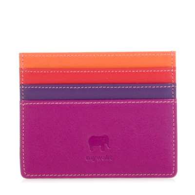 Credit Card leather  Purple Fuschia Mywalit Old Town Stockholm 