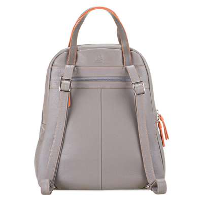  Backpack  grey orange Old town Stockholm - 3