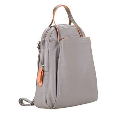  Backpack  grey orange Old town Stockholm - 2