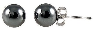 Örhängen Shirely Hematite 
