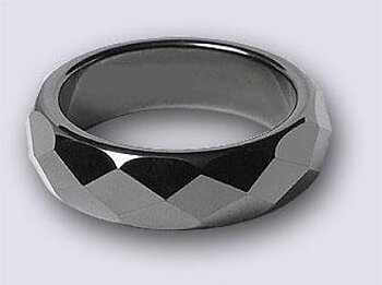 Fiona ring Hematite bloodstone
