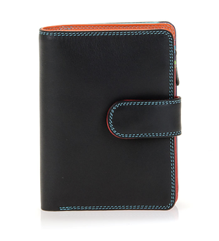 Medium Snap Wallet (Black Pace)