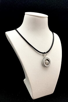 Halsband Selma Silver Hematit Kristall