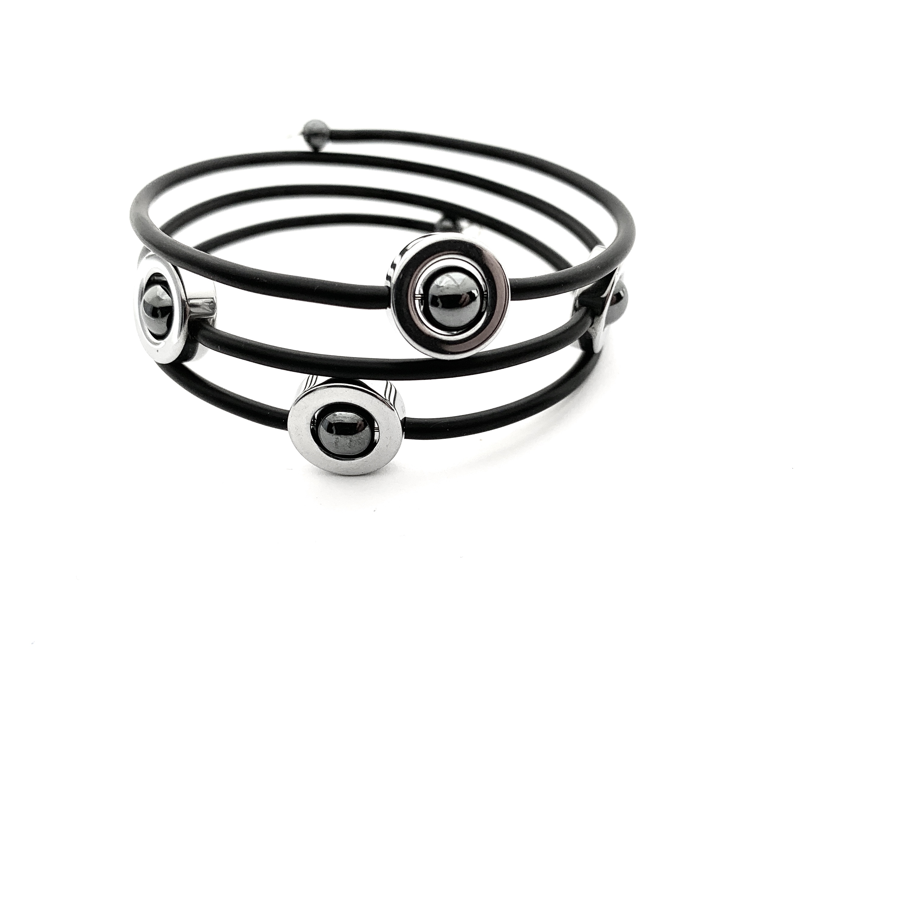 Bracelet Donna Silver Hematit - 2