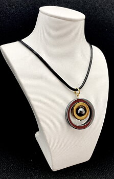 Cornelia  halsband guld Hematit