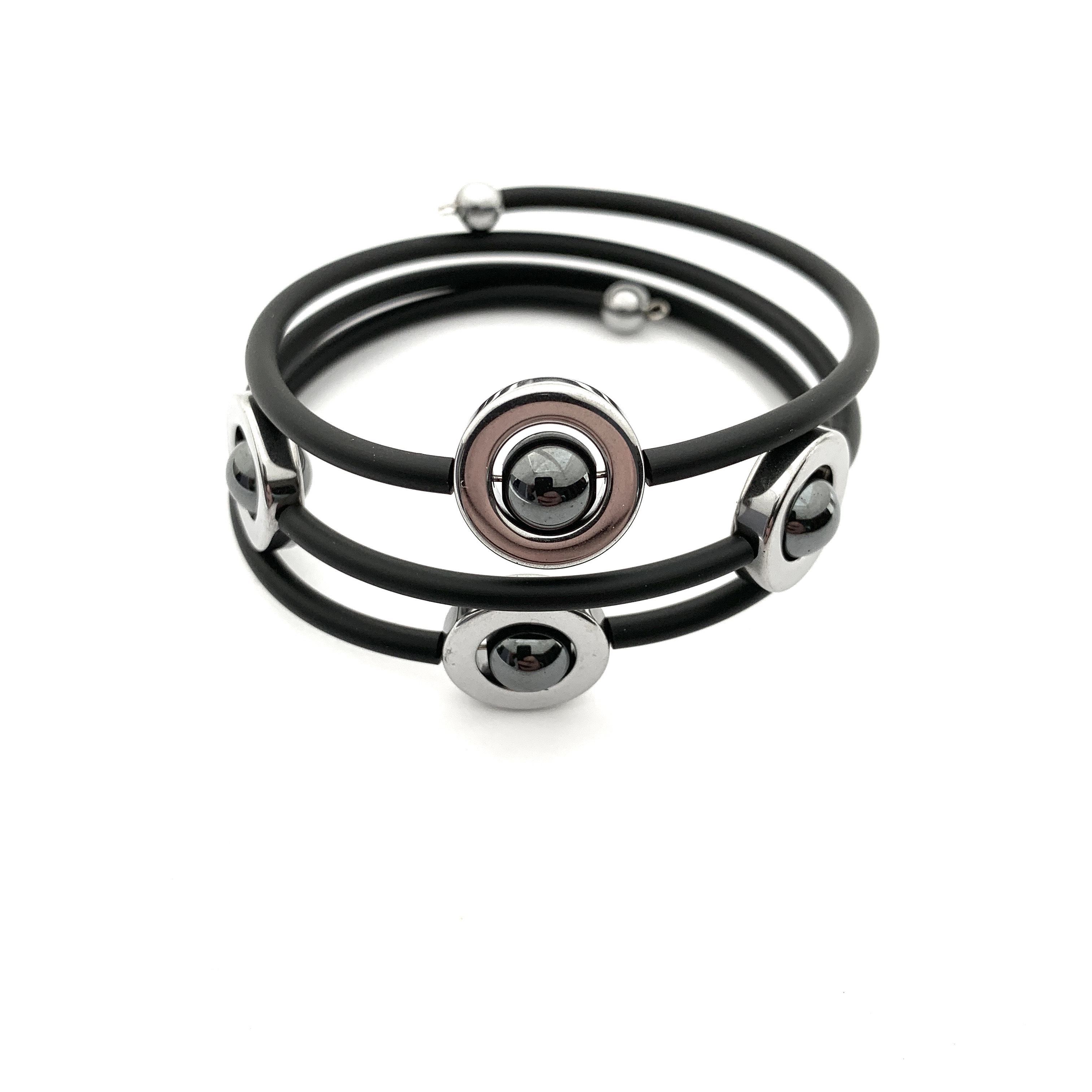 Bracelet Doris Silver Hematite - 2