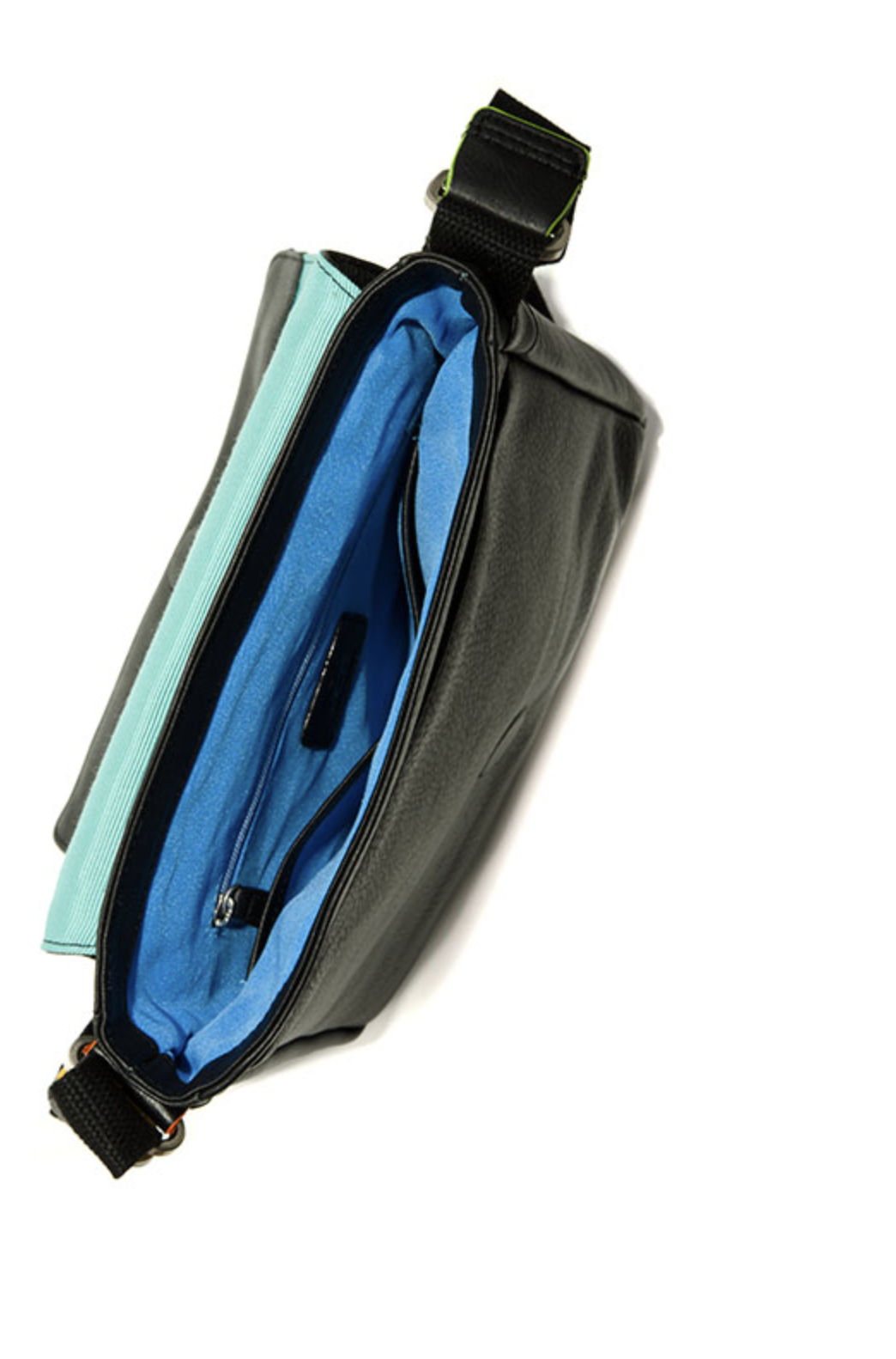 Black Handbag  Flapover Crossbody old town Stockholm  - 3