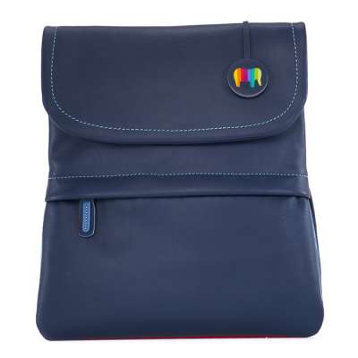 Combination Backpack/crossbody bag blue red Mywalit Old Town Stockholm