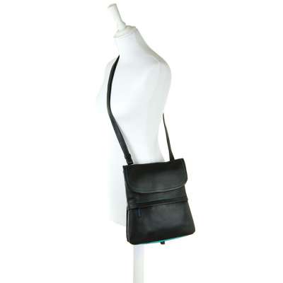 Combination Backpack/crossbody bag blue red Mywalit Old Town Stockholm - 2