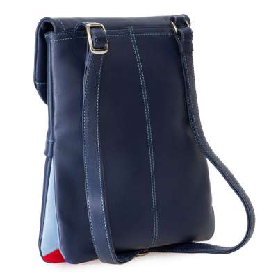 Combination Backpack/crossbody bag blue red Mywalit Old Town Stockholm - 3