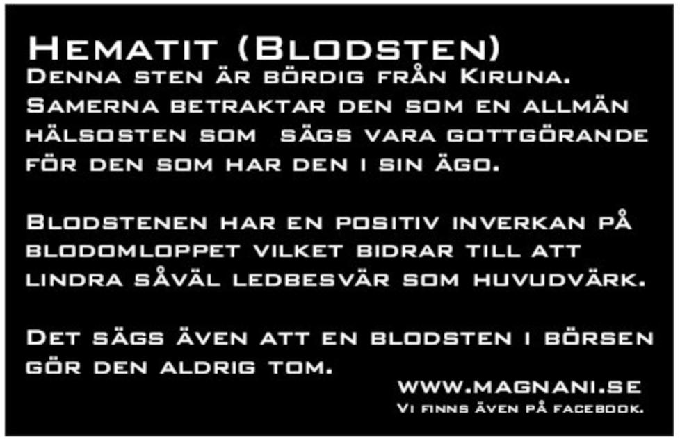 Armband Hematit kulor svart gummi  - 3