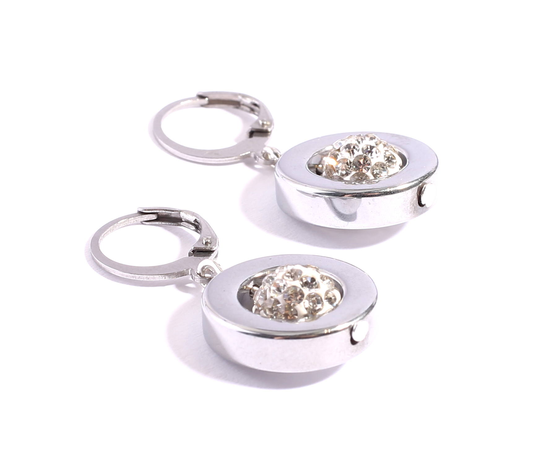 Nancy Necklace Rubber  Silver Swarovski - 4