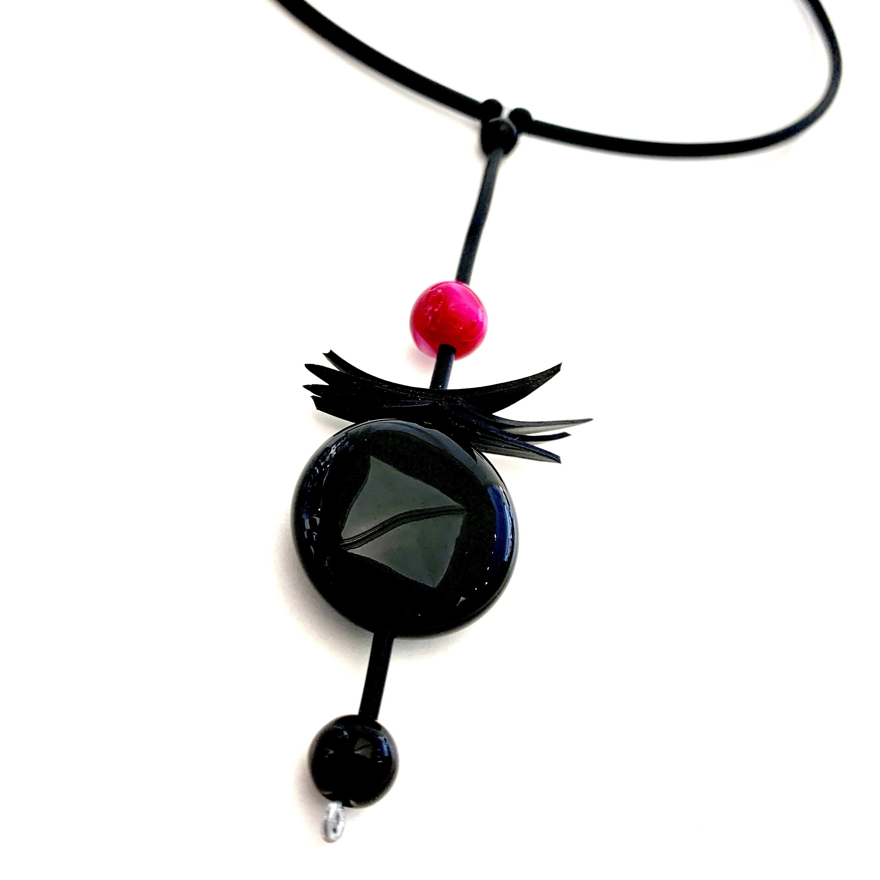 Necklace Exclusive Onyx & Agat - 2