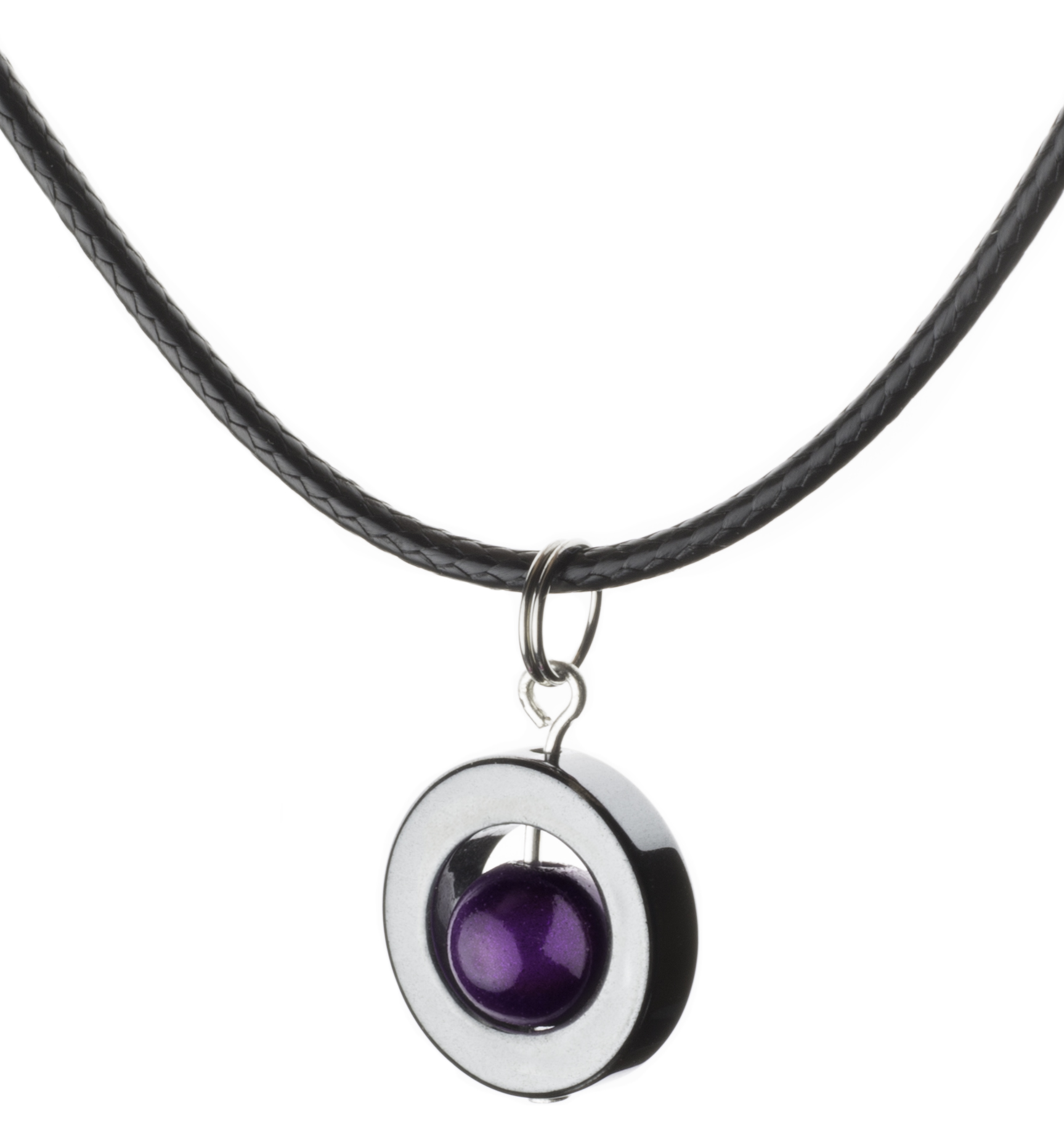 Necklace Selma Hematite Caramelle 10  colors - 10