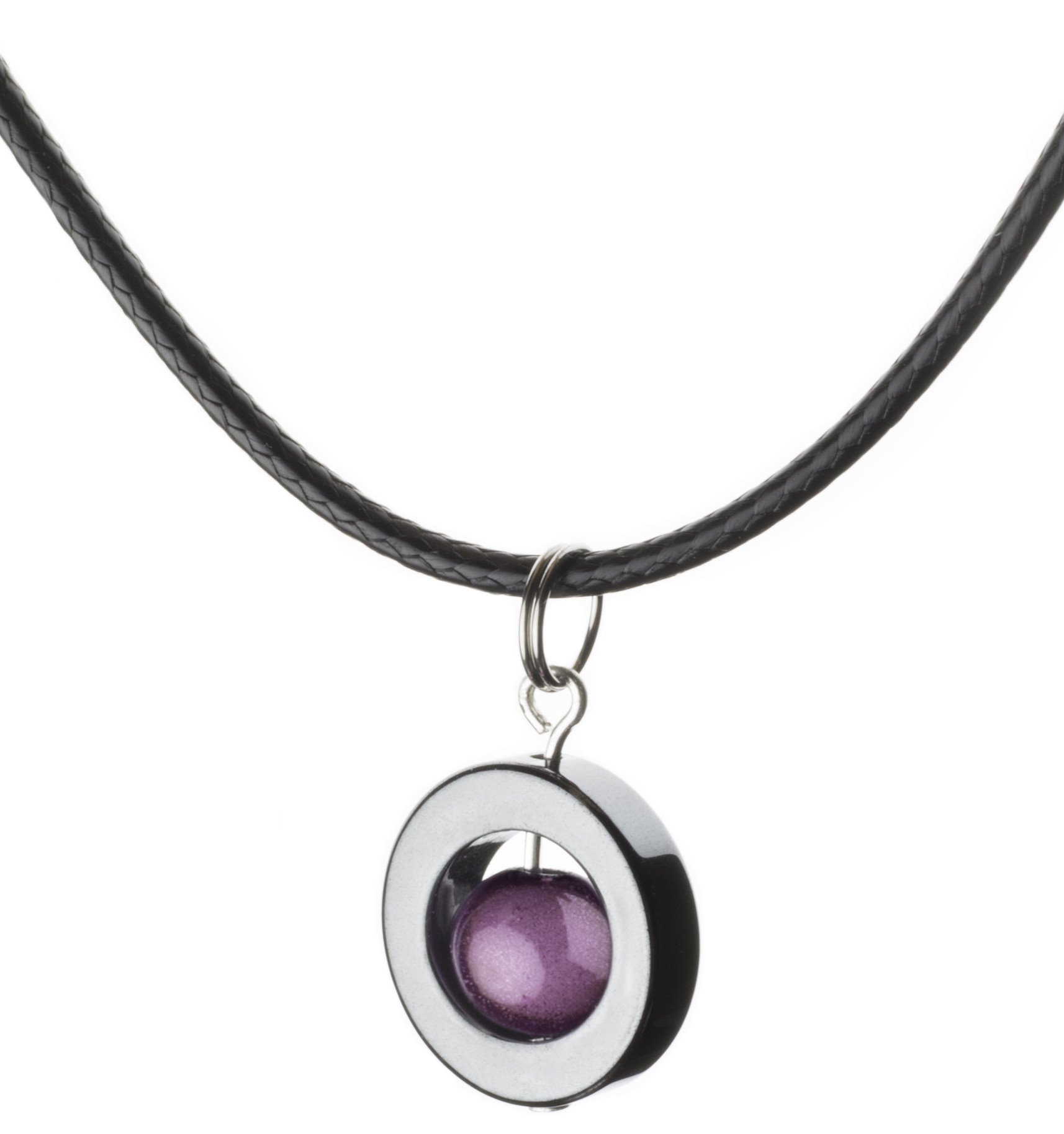 Necklace Selma Hematite Caramelle 10  colors - 9