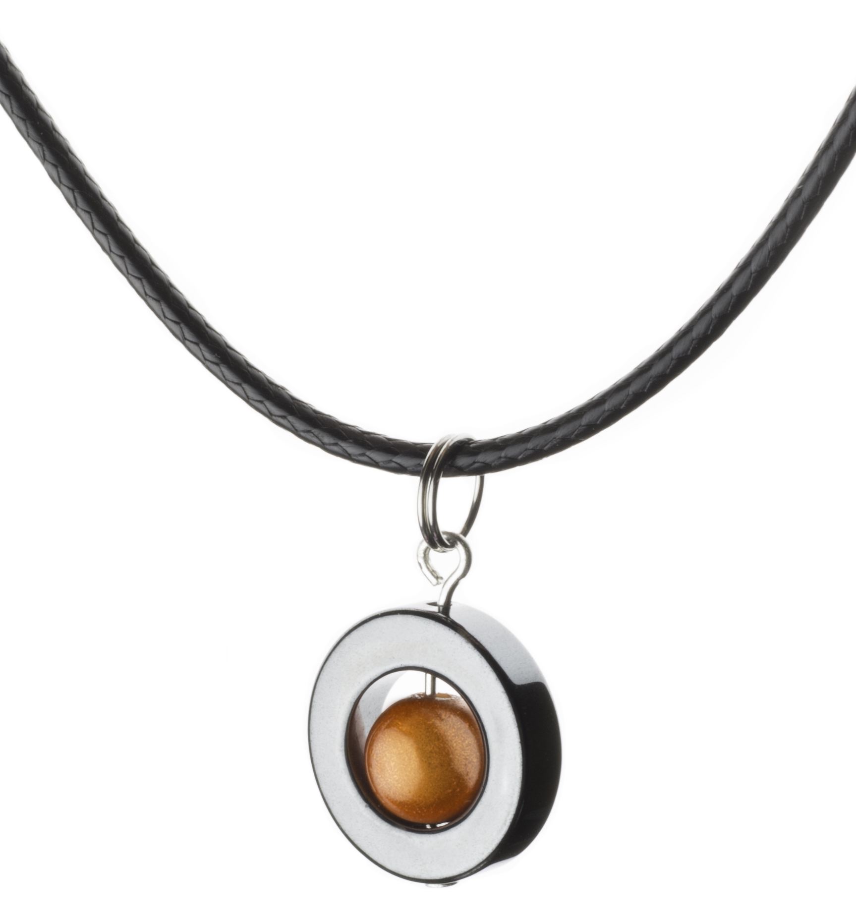 Necklace Selma Hematite Caramelle 10  colors - 6