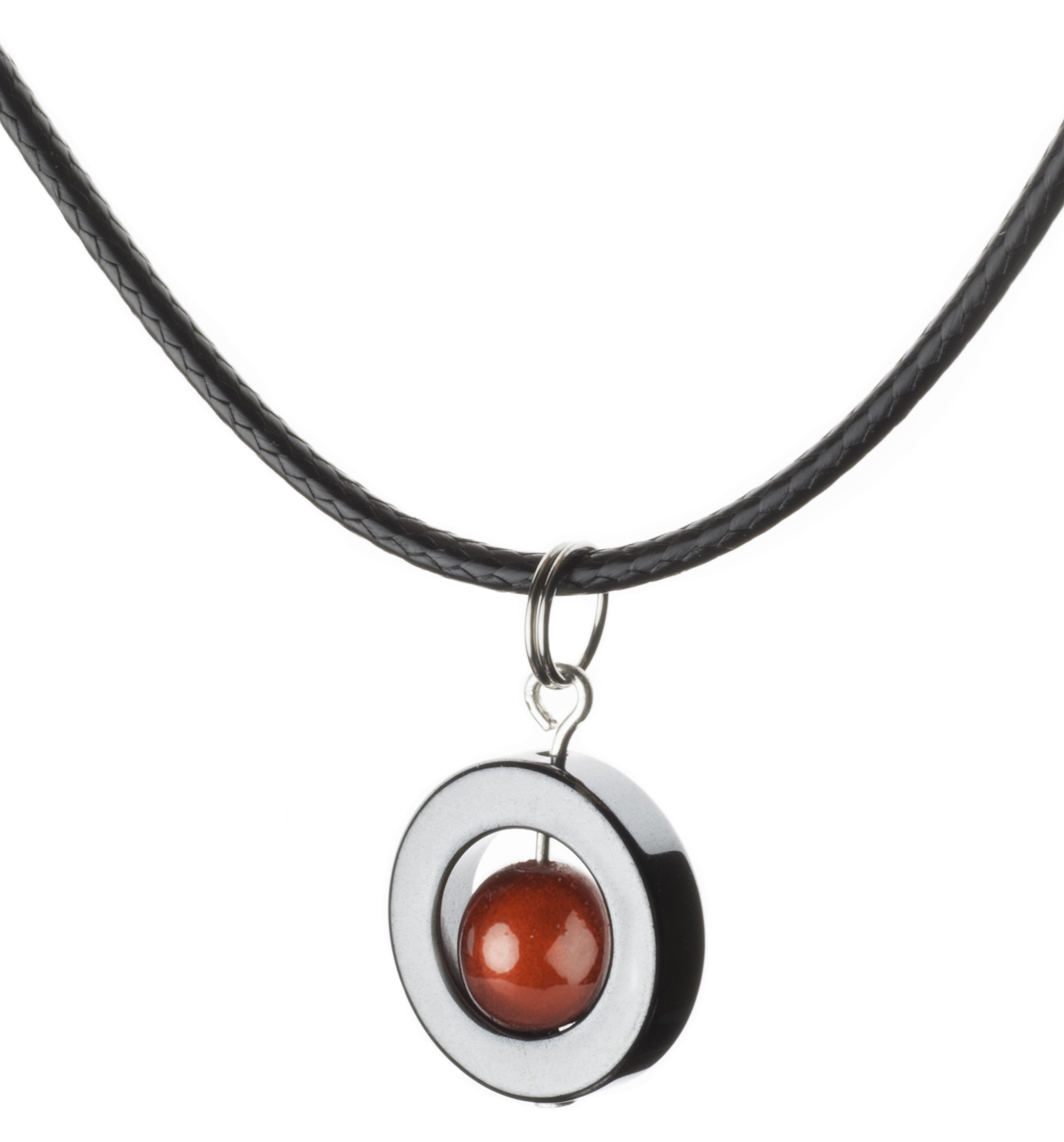 Necklace Selma Hematite Caramelle 10  colors - 8