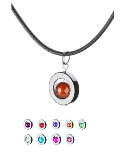 Necklace Selma Hematite Caramelle 10  colors
