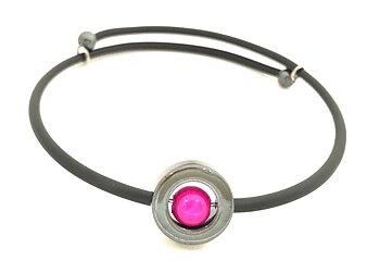 Stina bracelet Caramelle Fuschia