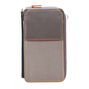Mobilebag Grey Orange Genuine leather Mywalit Old town Stockholm 