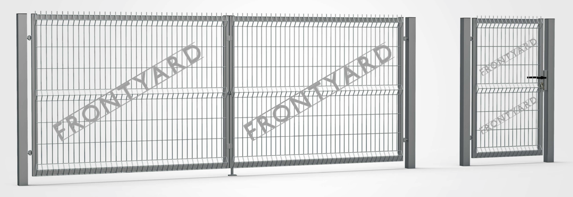 3D Panelstängsel Premium 50 meter - 3